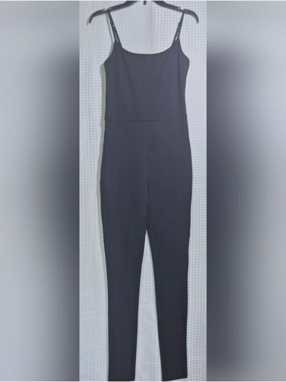 Abercrombie Black Jumpsuit Small Tall Model Off Duty Quiet Luxury Chic - Picture 3 of 13
